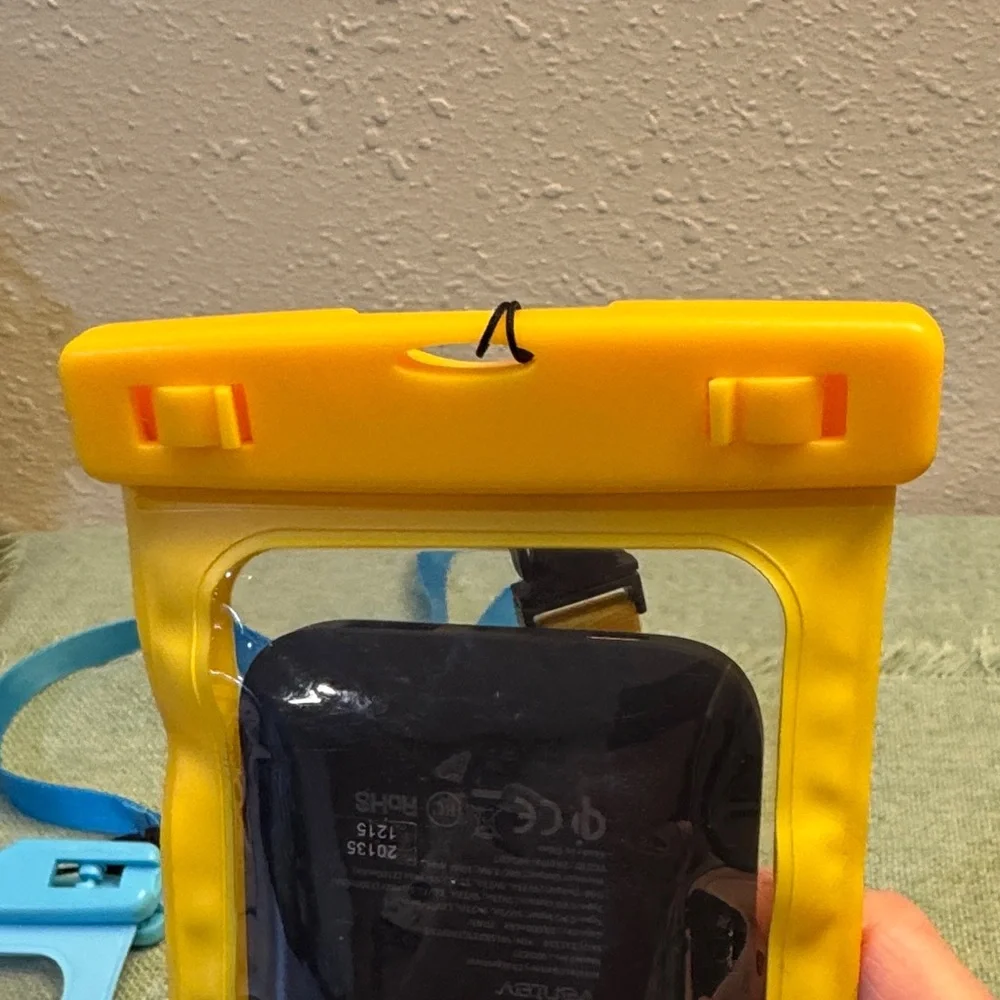 Set of Three Waterproof Phone Pouches Never Used